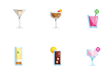 Cocktails Icon Pack