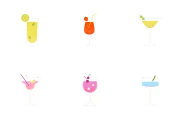 Cocktails Icon Pack