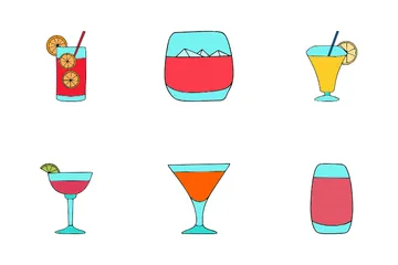 Cocktails Icon Pack