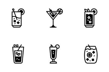 Cocktails Icon Pack