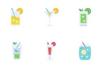 Cocktails Icon Pack