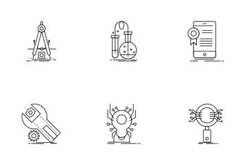 Codage et développement d'applications Pack d'Icônes