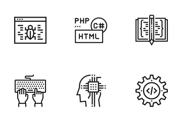 Codificação do programa Pacote de Ícones