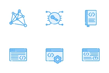 Codificação e programação Pacote de Ícones