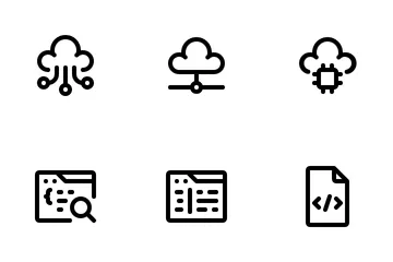 Codificación y programación Paquete de Iconos