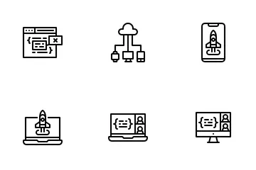 Codificación y programación Paquete de Iconos