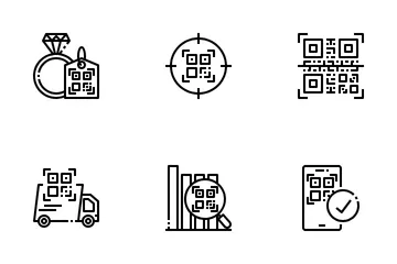 Código QR Paquete de Iconos