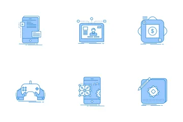 Coding And App Development Icon Pack