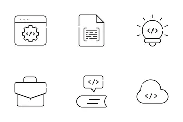 Coding And Development Icon Pack