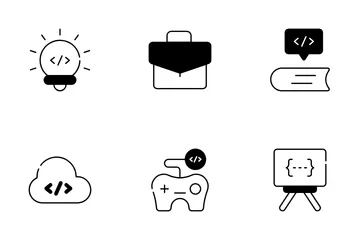 Coding And Development Icon Pack