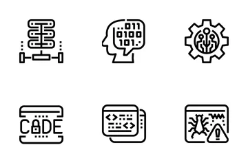Coding And Programming  Icon Pack