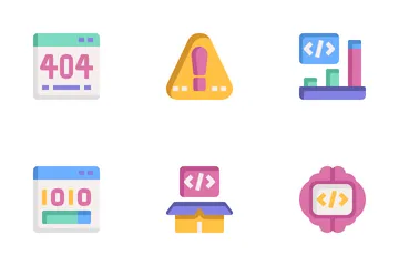 Coding And Programming Icon Pack