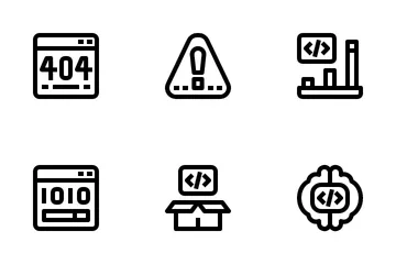 Coding And Programming Icon Pack