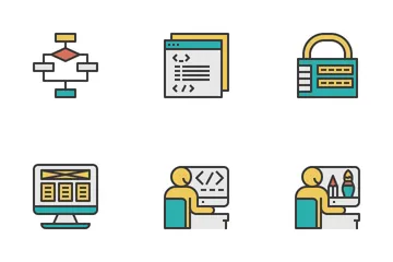 Coding And Programming Icon Pack