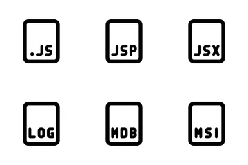 Coding Files Icon Pack