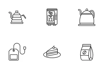 Coffee And Cafe Icon Pack