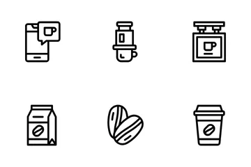 Coffee And Cafe Icon Pack