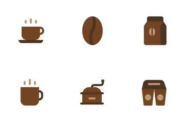 Coffee And Cafe Icon Pack