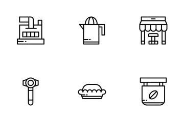 Coffee And Cafe Icon Pack