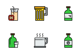 Coffee And Drink Icon Pack
