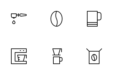 Coffee Bar Icon Pack