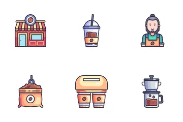 Coffee Barista Icon Pack