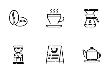 Coffee Barista Icon Pack