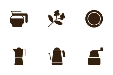 Coffee Cafe Icon Pack