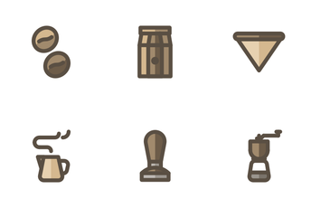 Coffee Cafe (Filled) Icon Pack