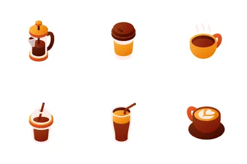 Coffee Cafe Icon Pack