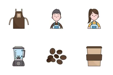 Coffee Cafe Icon Pack