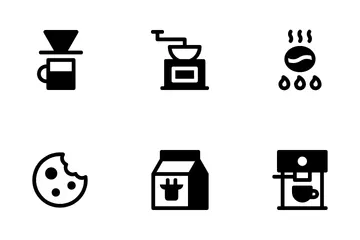 Coffee Cafe Icon Pack