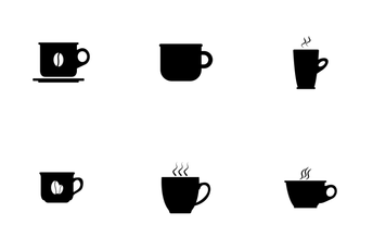 Coffee Cups Icon Pack