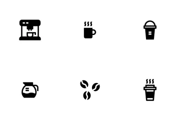 Coffee Fill Icon Pack