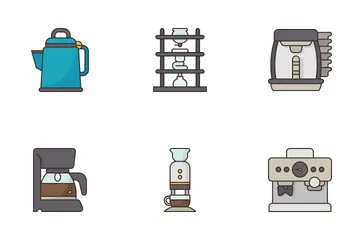 Coffee Makers Icon Pack