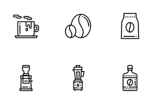 Coffee Outline Icon
