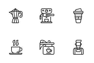 Coffee Shop Icon Pack