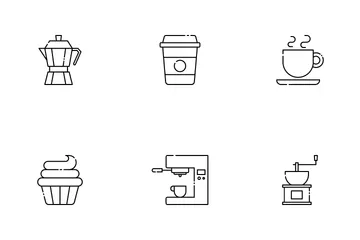 Coffee Shop Icon Pack