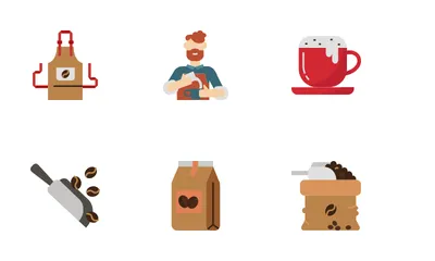 Coffee Shop Icon Pack