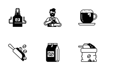 Coffee Shop Icon Pack