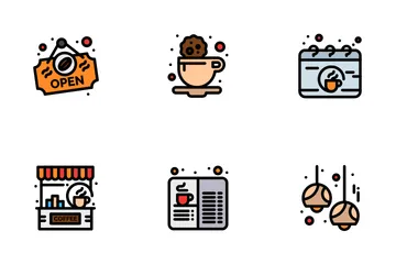 Coffee Shop Icon Pack