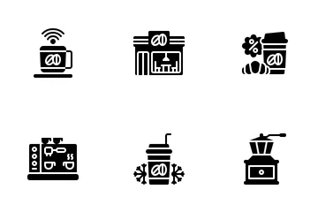 Coffee Shop Icon Pack