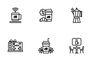 Coffee Shop Icon Pack