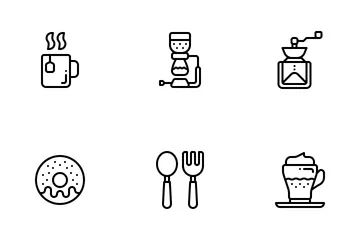 Coffee Shop Icon Pack