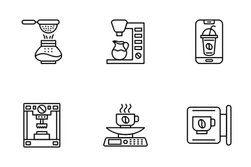 Coffee Shop Icon Pack