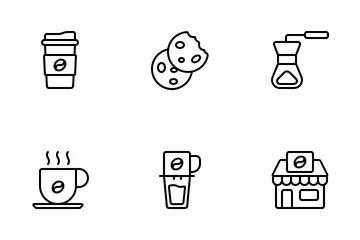 Coffee Shop Icon Pack