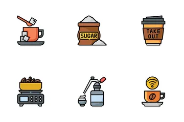 Coffee Shop Icon Pack