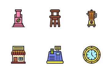 Coffee Shop Icon Pack