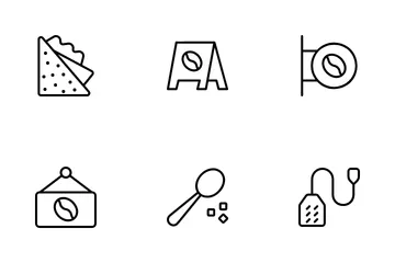 Coffee Shop Icon Pack