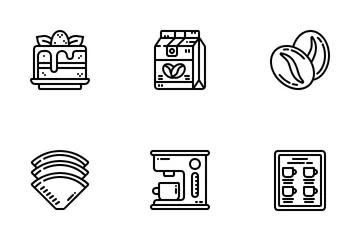 Coffee Shop Icon Pack